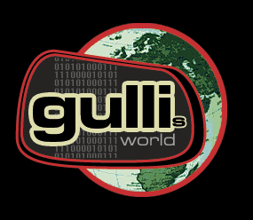 Nie verwendeter Logo-Entwurf für gullisworld, ungefähr 2002
